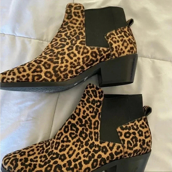Cole Haan Gia leopard faux fur booties - Picture 7 of 7